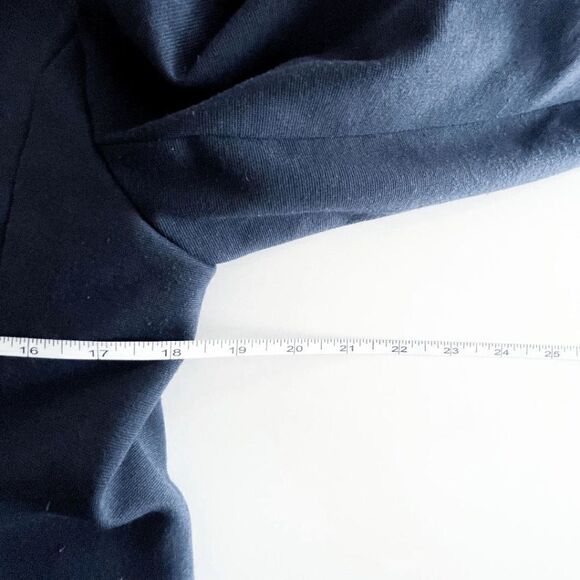 The Academy Blazer Womens Blazer Jacket Career Formal Navy Blue Size 12 - Picture 5 of 7